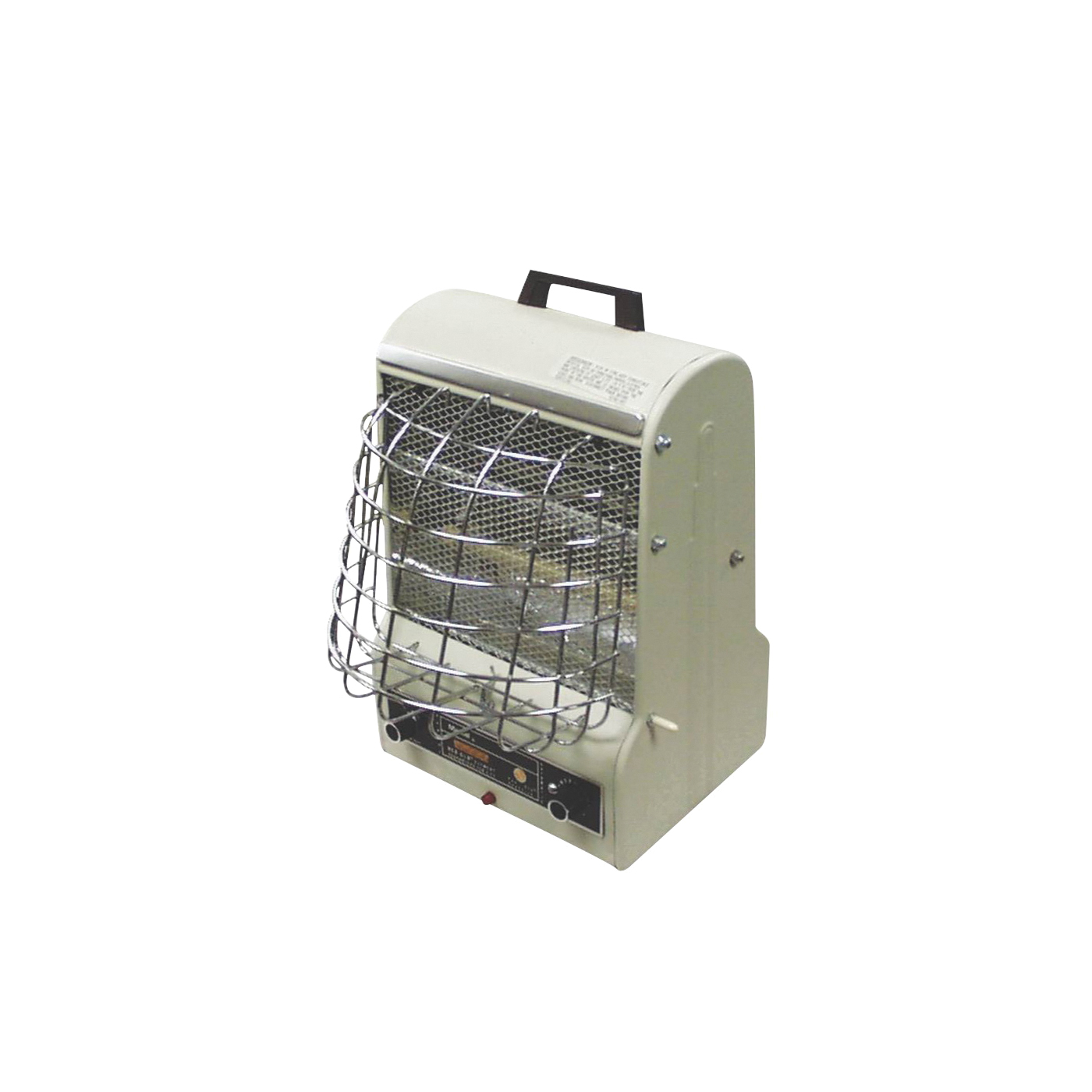 198 TMC Electric Heater, 5/7.5/12.5 A, 120 V, 600/900/1500 W, 3-Heating Stage, White
