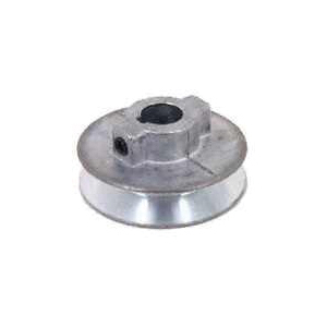 450A-5/8 V-Groove Pulley, 5/8 in Bore, 4-1/2 in OD, 4-1/4 in Dia Pitch, 1/2 in W x 11/32 in Thick Belt, Zinc