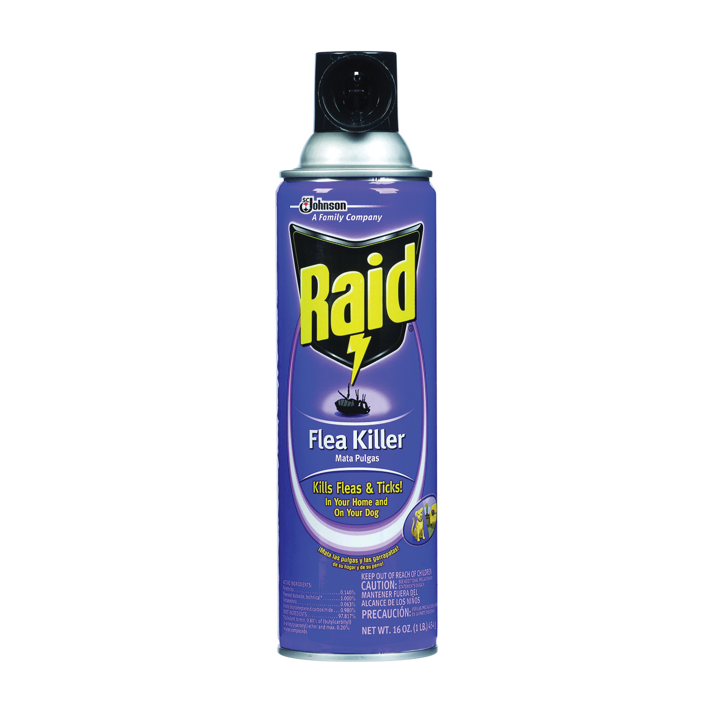51656 Flea Killer, Liquid, Spray Application, 16 oz