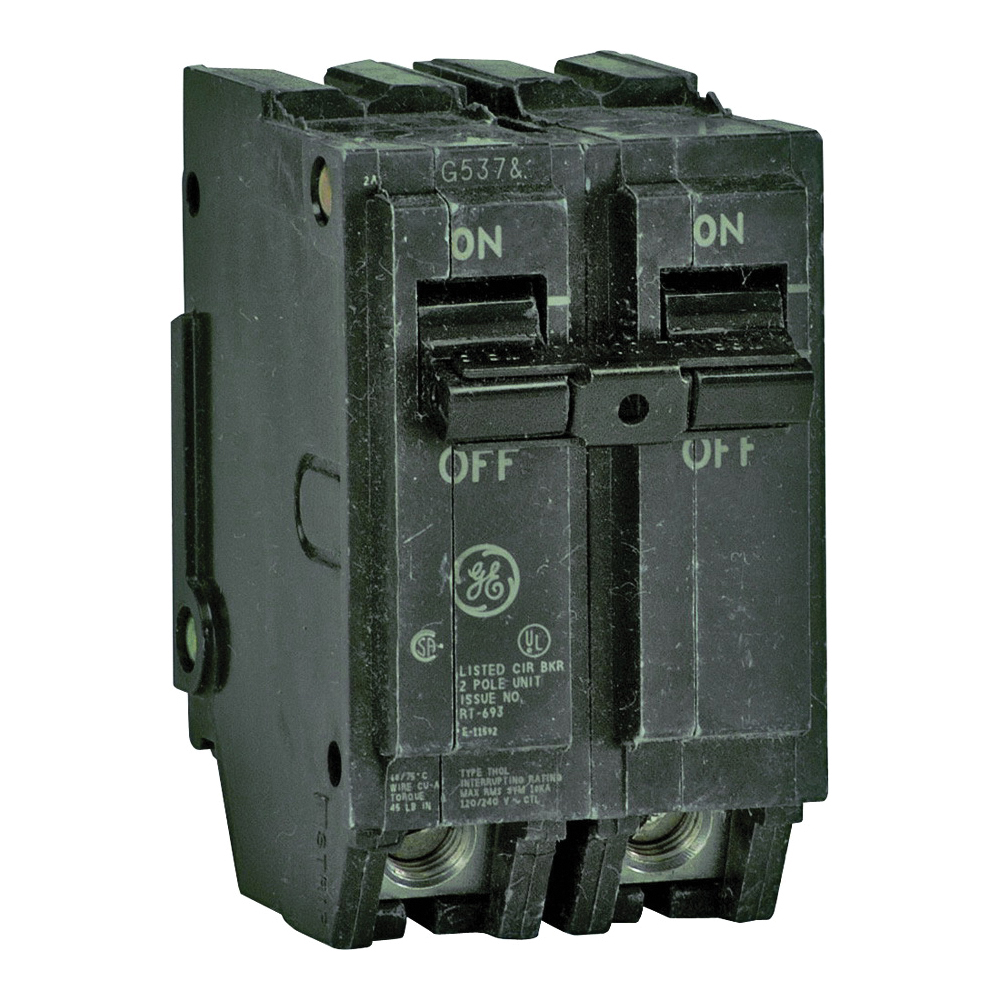 THQL2160 Feeder Circuit Breaker, Type THQL, 60 Amp, 2 -Pole, 120/240 V, Plug Mounting