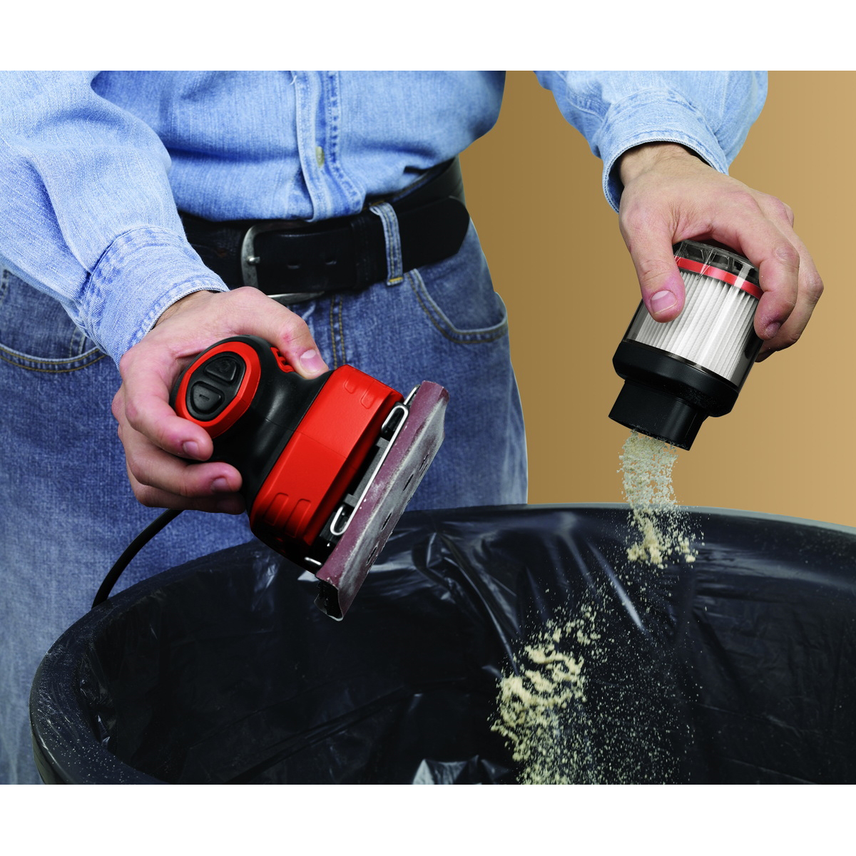 Black+Decker BDEQS300/QS900 Orbital Sander with Paddle Switch Actuation, 2 A - 4