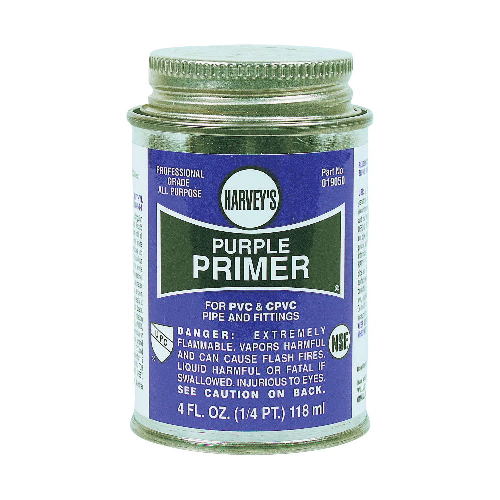 019050-24 All-Purpose Professional-Grade Primer, Liquid, Purple, 4 oz Can