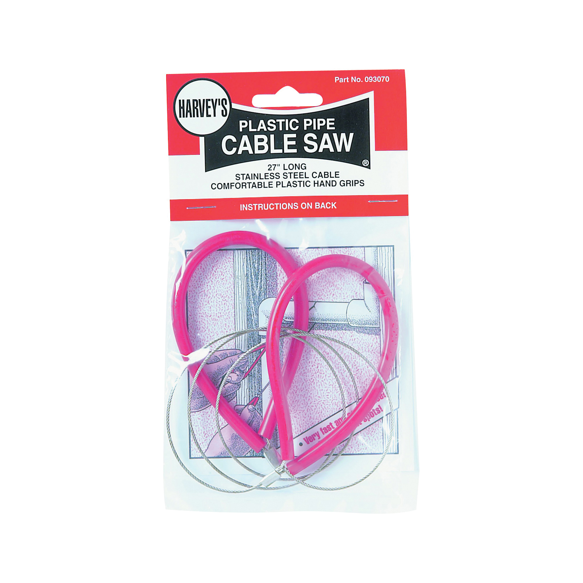 093070 Cable Saw, Plastic Handle