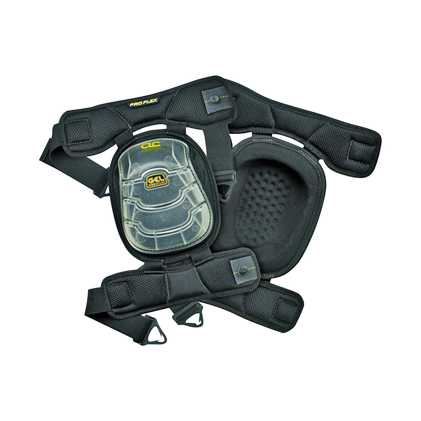 378 Articulated Stabilizer Knee Pad, TPE Cap, Polyurethane Pad, Quick-Release Closure