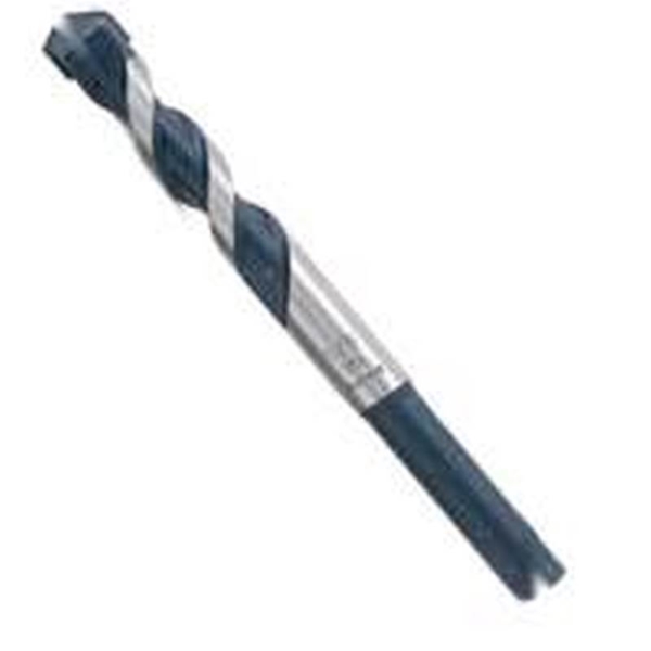 BlueGranite Turbo HCBG01T Hammer Drill Bit, 1/8 in Dia, 3 in OAL, Milled Flute, 2-Flute, 1/8 in Dia Shank