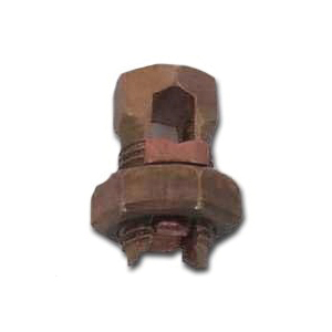 ESB6 Split Bolt Connector, #10 to #6 AWG Wire, Silicone Bronze Alloy, Bronze