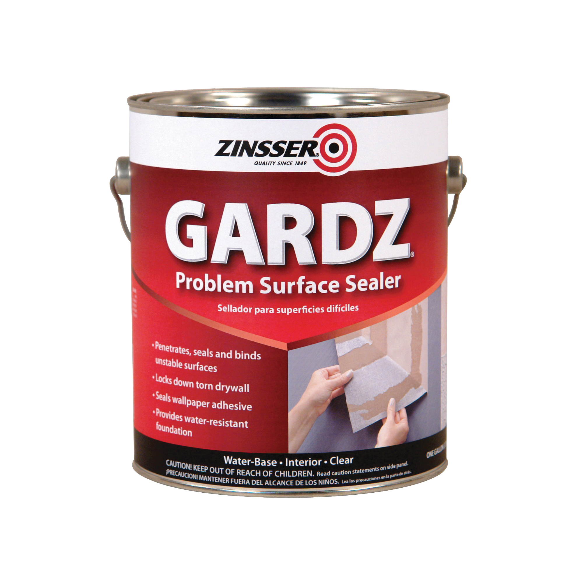 Gardz 02301 Problem Surface Sealer, Acoustic/Texture, Clear, 1 gal, Can