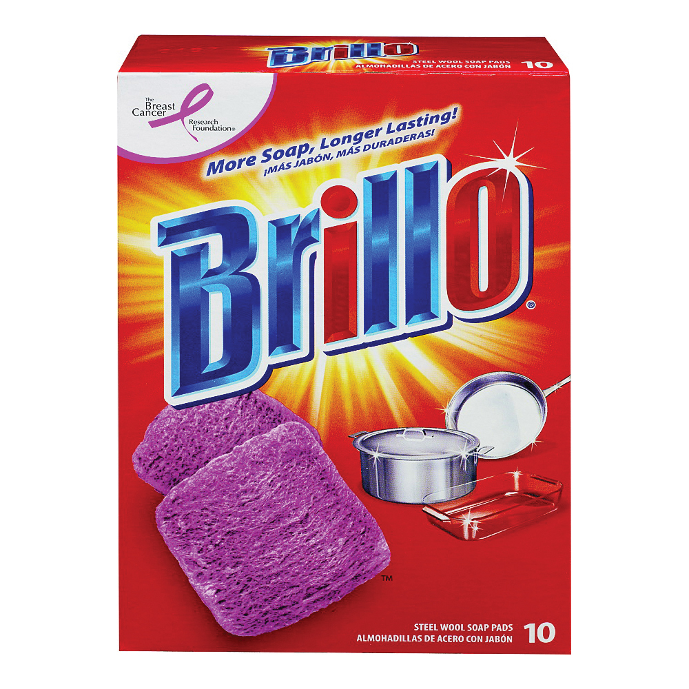 Brillo Steel Wool Soap Pads, Cleaning Tools & Sponges