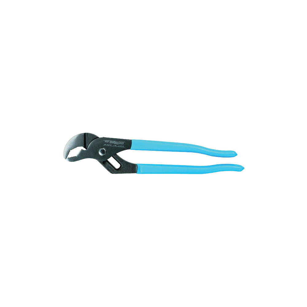 CHANNELLOCK 422 Tongue and Groove Plier, 9-1/2 in OAL, 1-1/2 in Jaw Opening, Blue Handle, Cushion-Grip Handle - 1