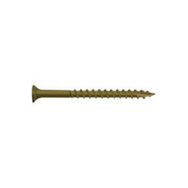 Camo 0356134 Deck Screw, #8 Thread, 2 in L, 350/PK, Bugle Head, Star Drive, Type 17 Slash Point, Carbon Steel