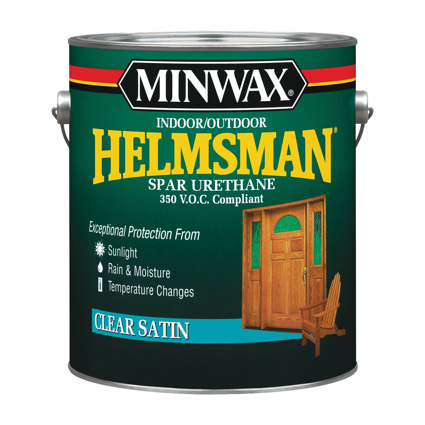 Helmsman 13205000 Spar Urethane Paint, Satin, Liquid, 1 gal, Pail
