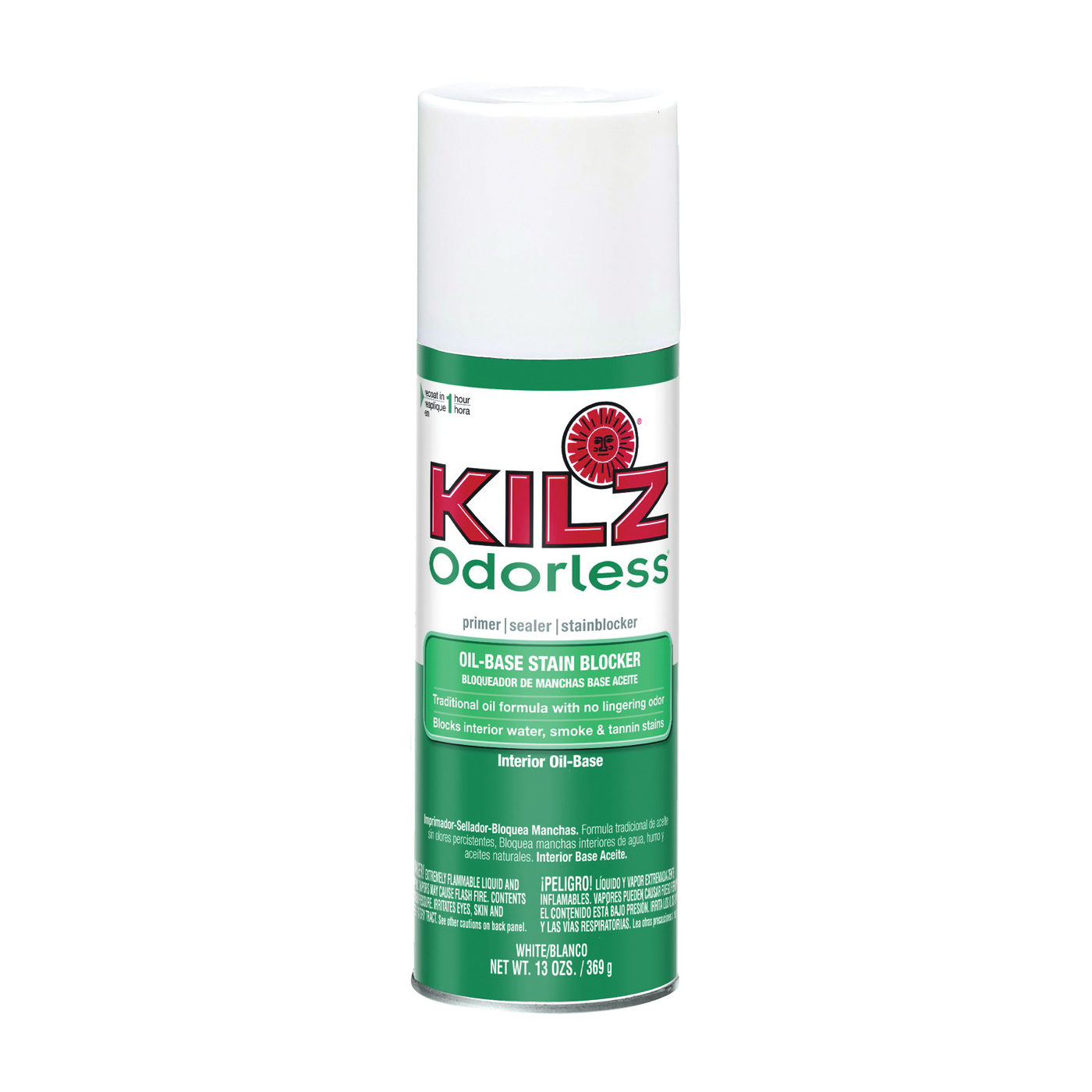 10444 Kilz Odorless Primer Sealer, White, 13 oz