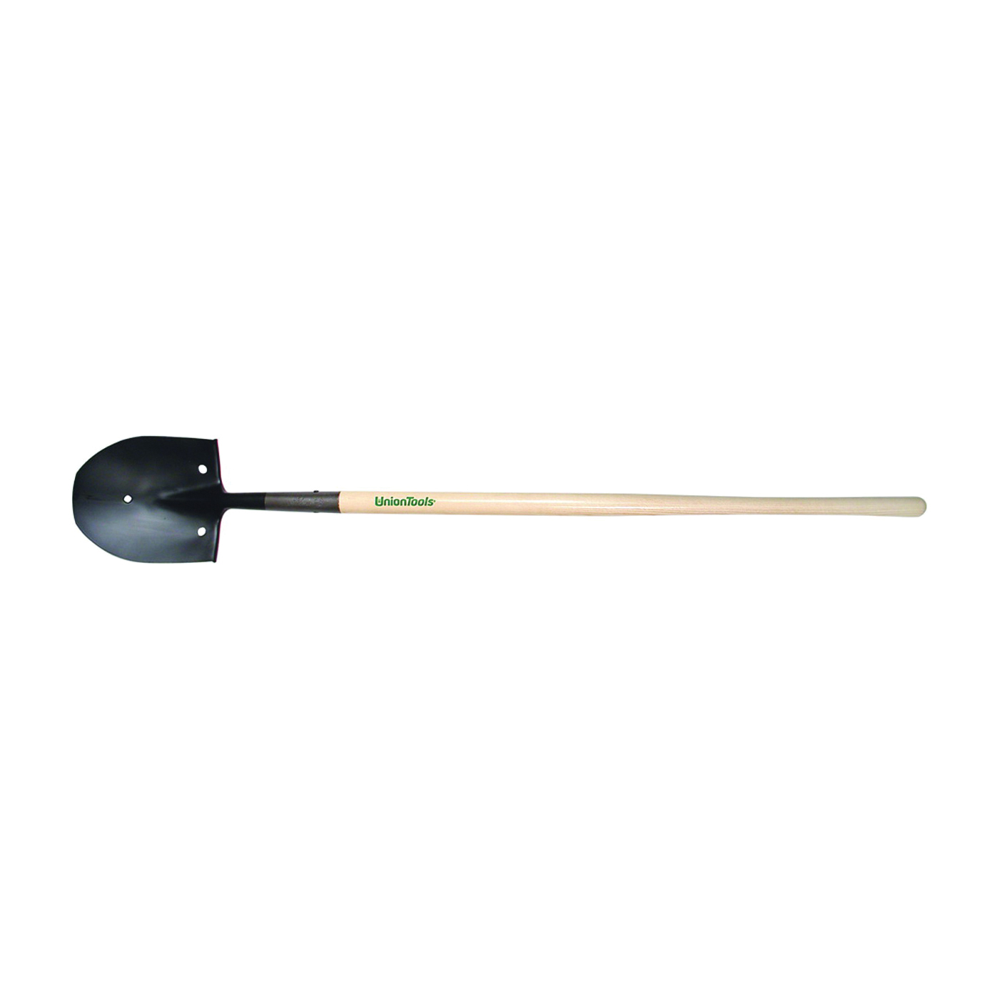 40105 Rice Shovel, 8-7/8 in W Blade, Steel Blade, Hardwood Handle, Long Handle, 48 in L Handle