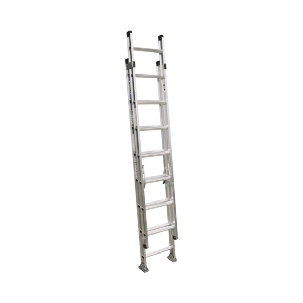 WERNER D1516-2  16 ft. Extension Ladder, 15 ft. Reach, 300 lb, Aluminum