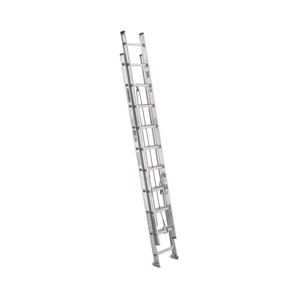 WERNER D1532-2  32 ft. Extension Ladder, 31 ft. Reach, 300 lb, Aluminum