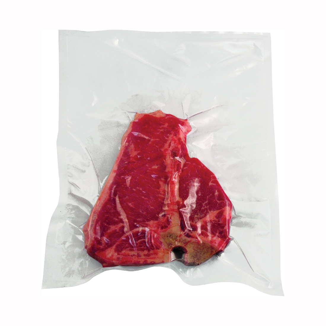 30-0101-W Vacuum Seal Bag, Plastic, Clear