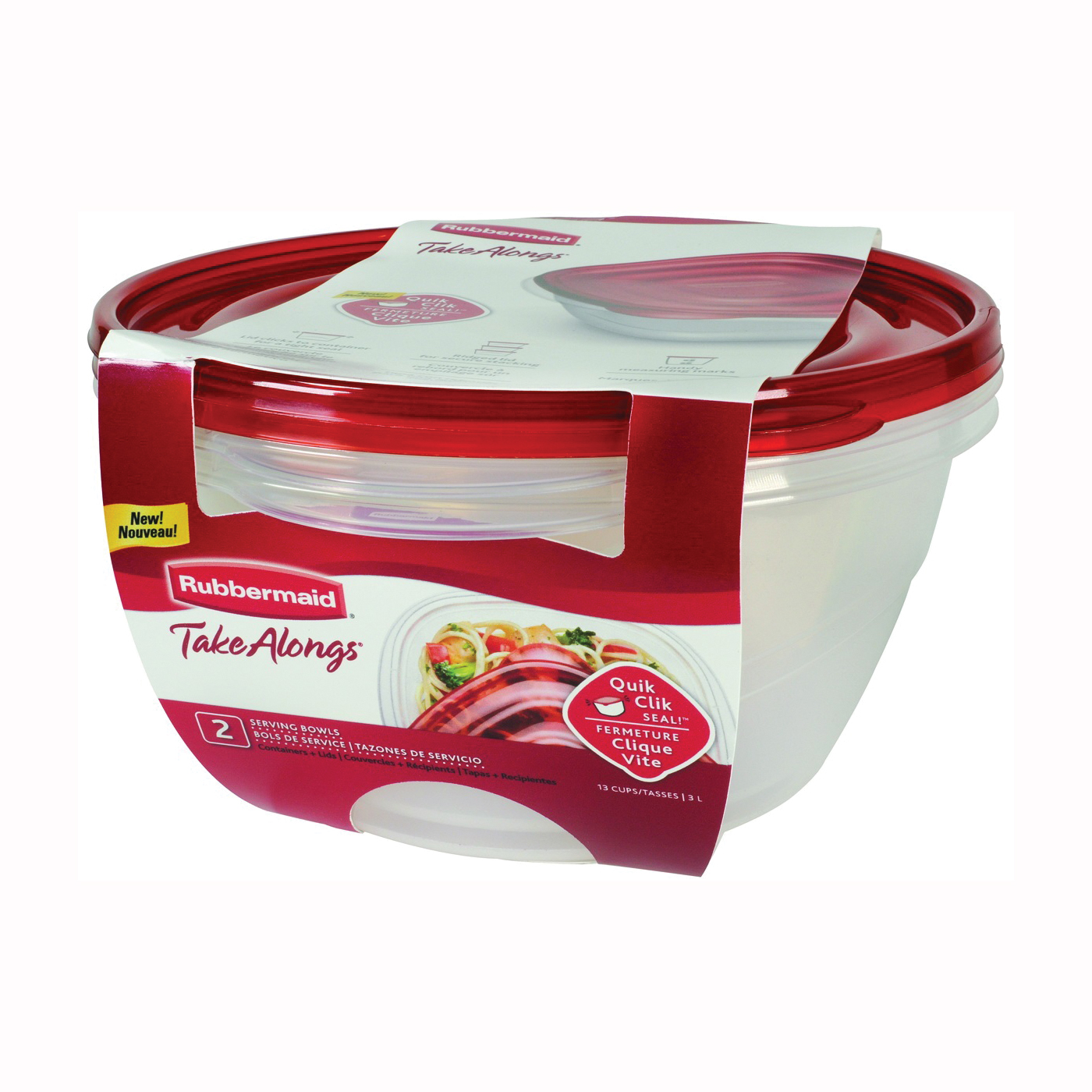 Rubbermaid Take Alongs Containers Trays & Lids
