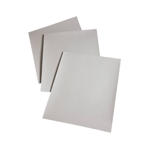 Tri-M-ite 02017 Sheet, 11 in L, 9 in W, 100 Grit, Medium, Silicone Carbide Abrasive