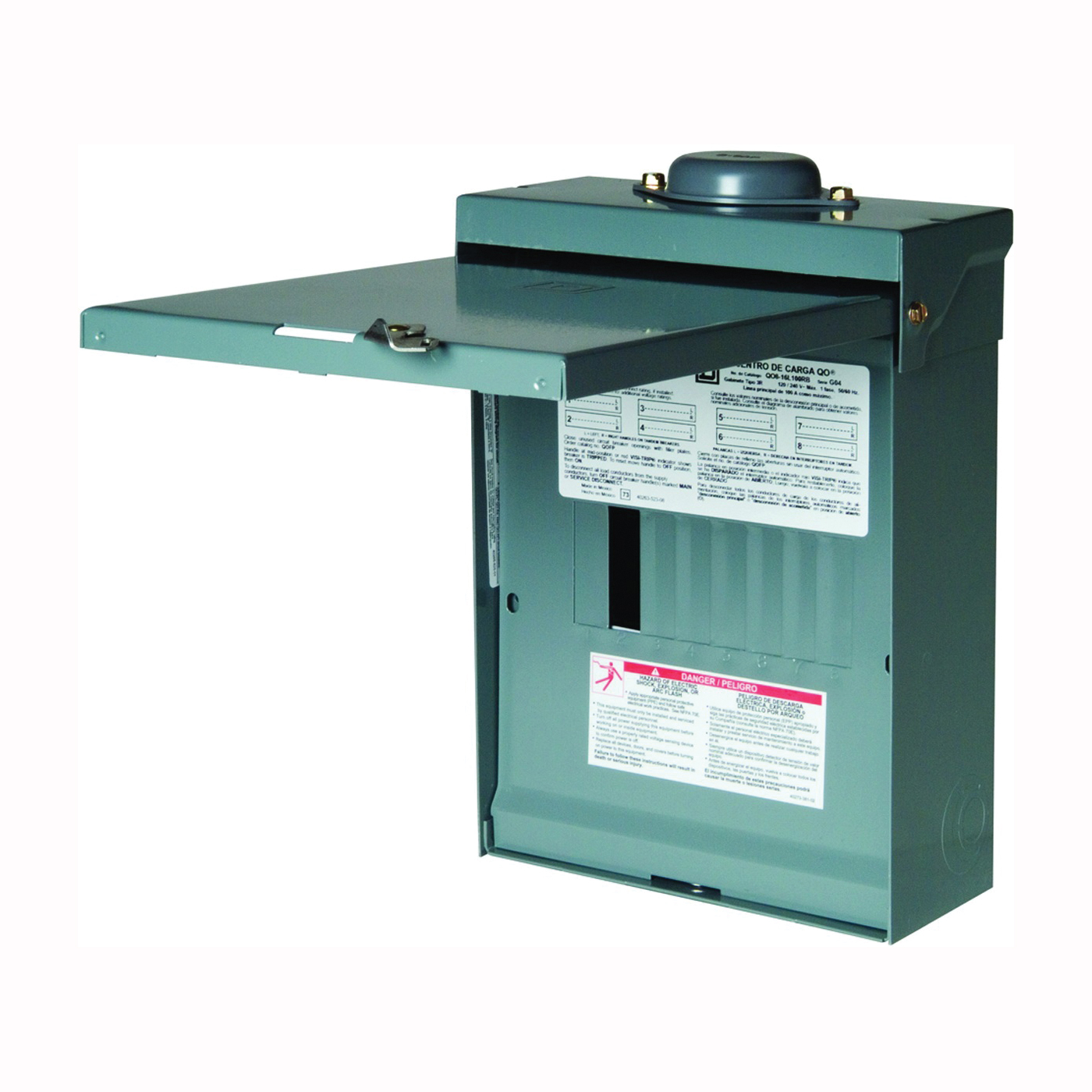 ホアン　2台 100-Amp 8-Space 6-Circuit Outdoor Load Center | Square D