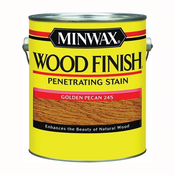Wood Finish 71041000 Wood Stain, Golden Pecan, Liquid, 1 gal, Can