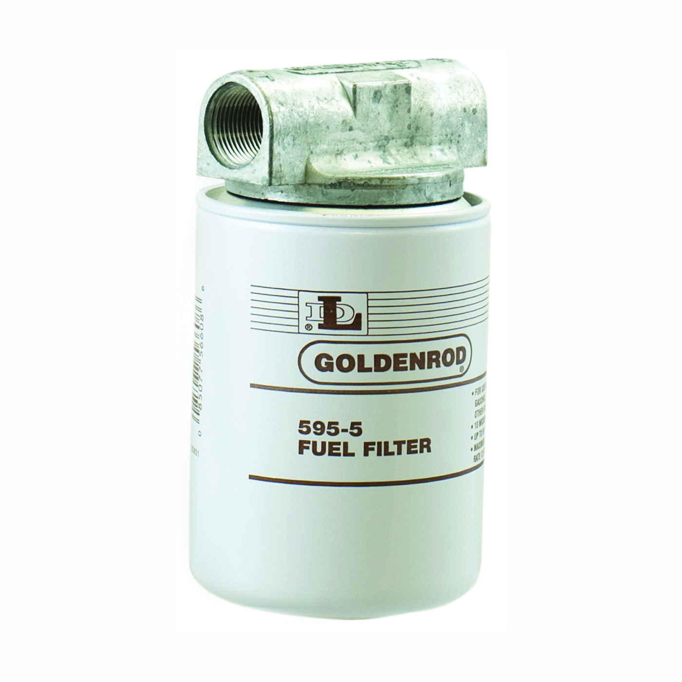 Goldenrod 595 Fuel Filter, 1 in Connection, NPT, 25 gpm