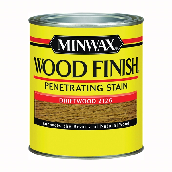 70011444 Wood Stain, Driftwood, Liquid, 1 qt, Can