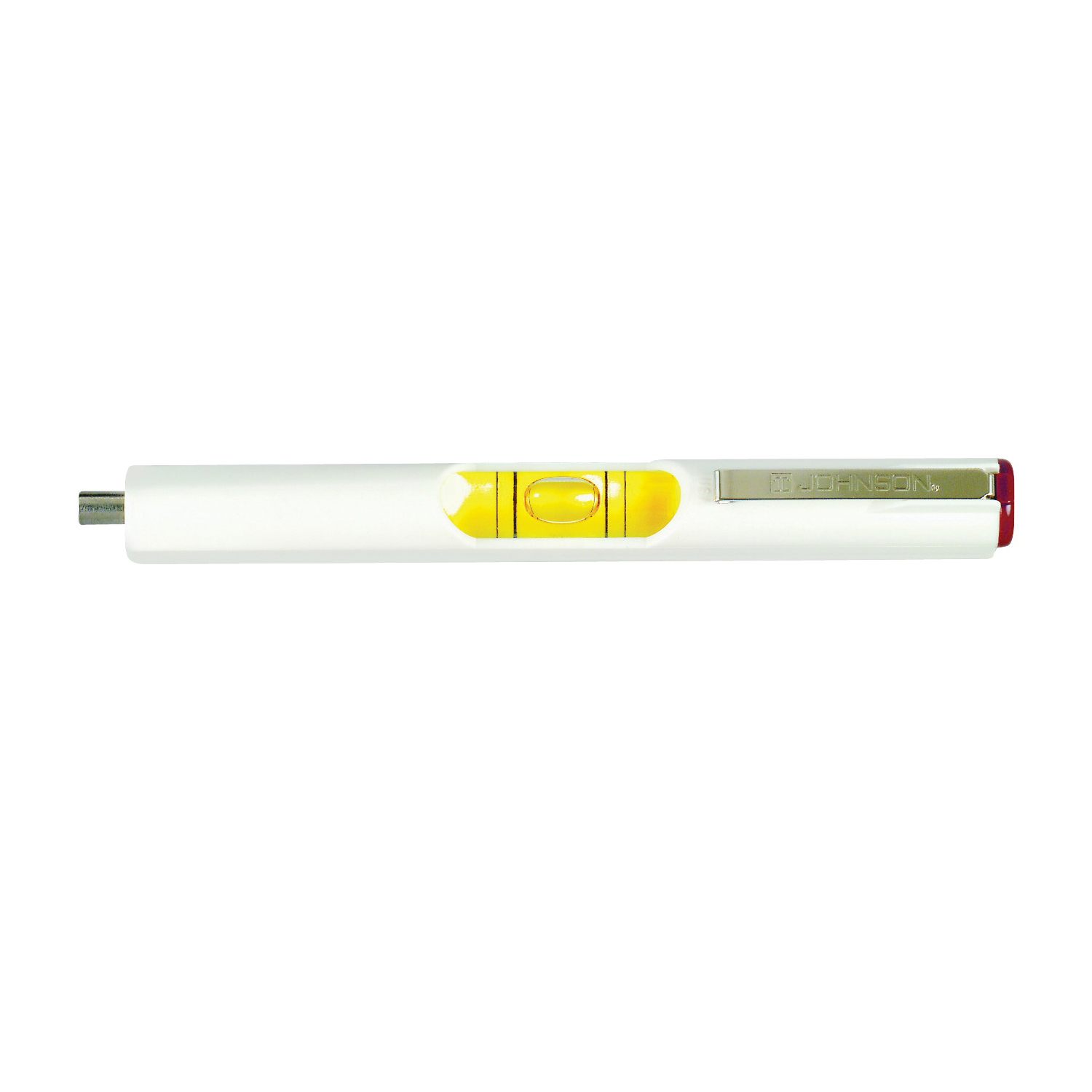 500 Pocket Level with Magnetic Pick-Up, 5 in L, 1-Vial, Plastic