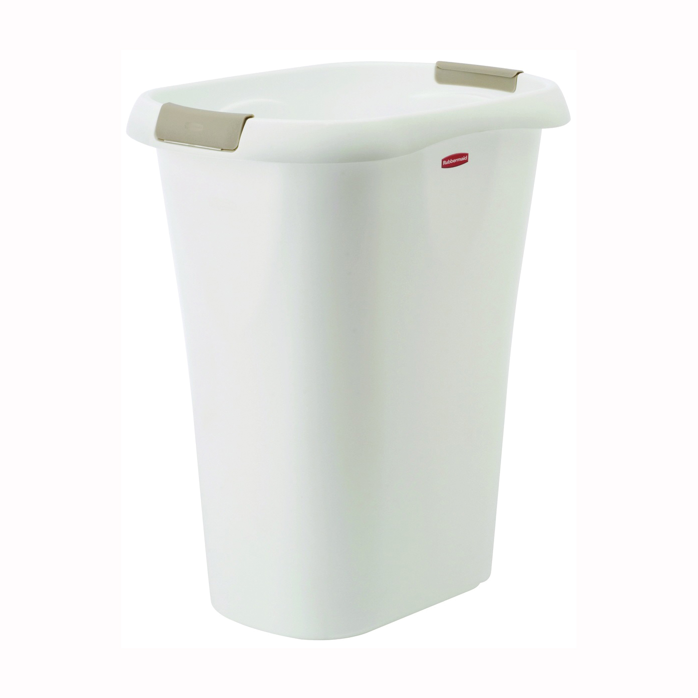 5L60 FG5L6000WHT Waste Basket, 32 qt Capacity, Plastic, White, 19 in H