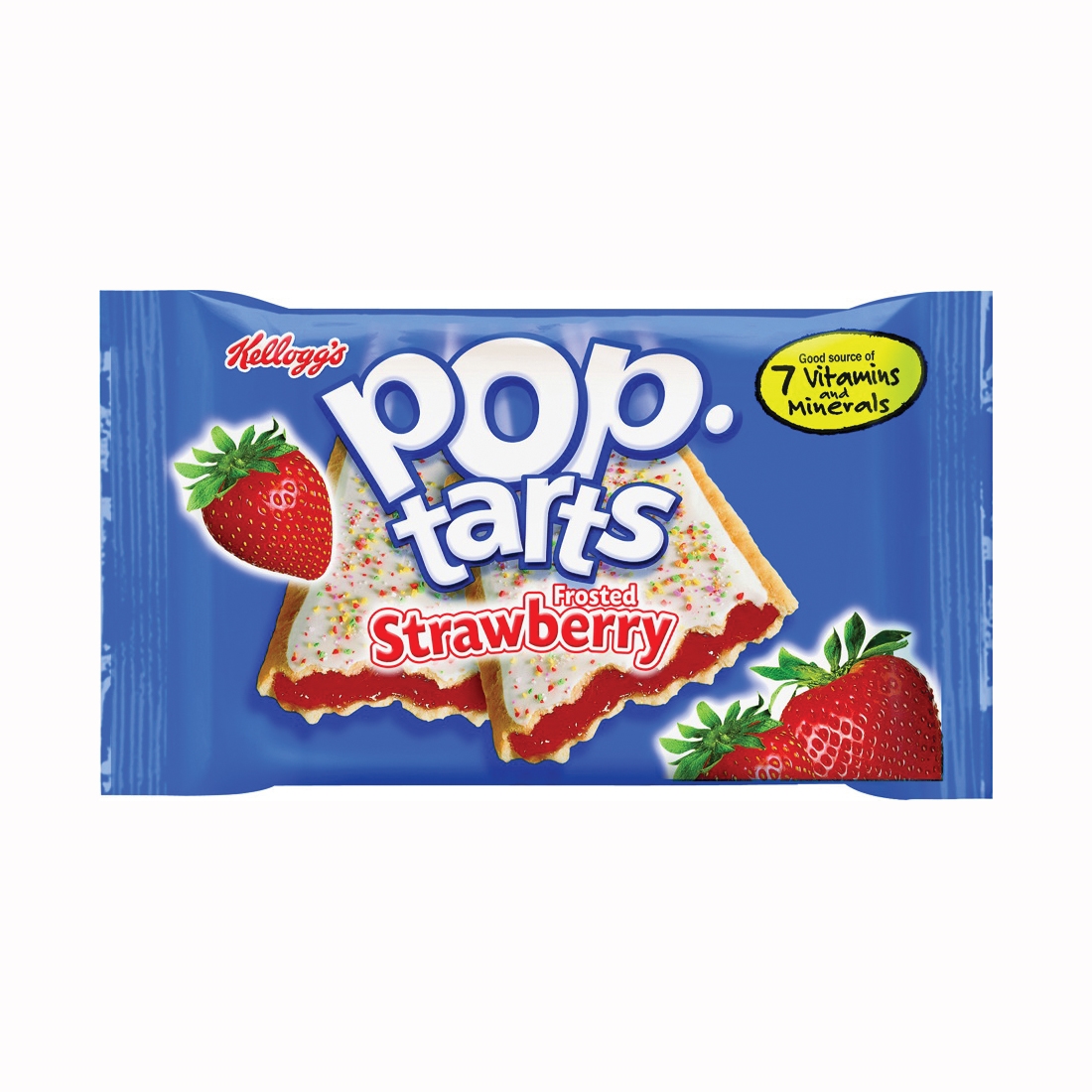 POPTARTS Frosted Toaster Pastry, Strawberry Flavor, 3.67 oz