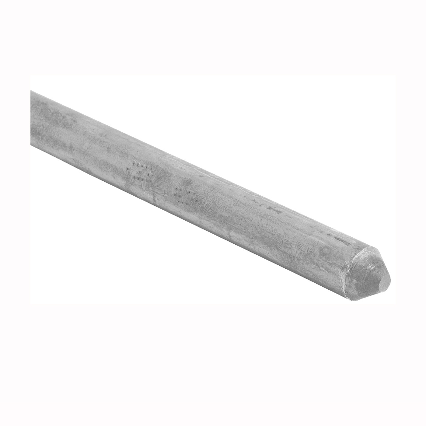 815860UPC Grounding Rod, 5/8 in Dia Nominal, 6 ft L, Steel, Galvanized