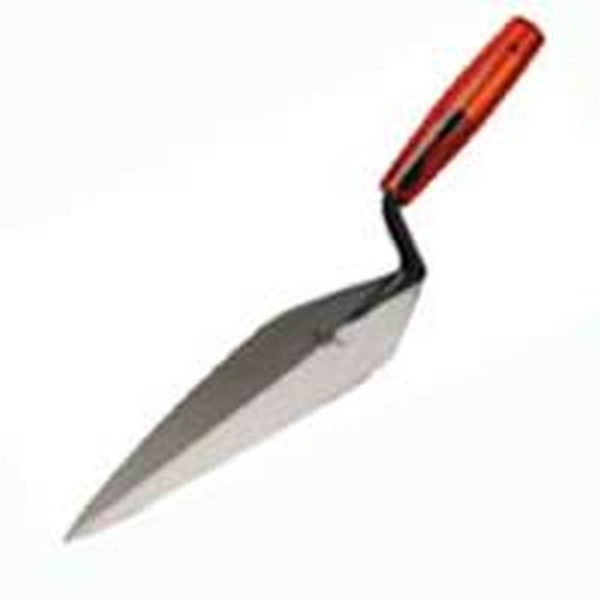 Marshalltown 33P11.5 Brick Trowel, 11-1/2 in L Blade, 5 in W Blade, Steel Blade, Plastic Handle