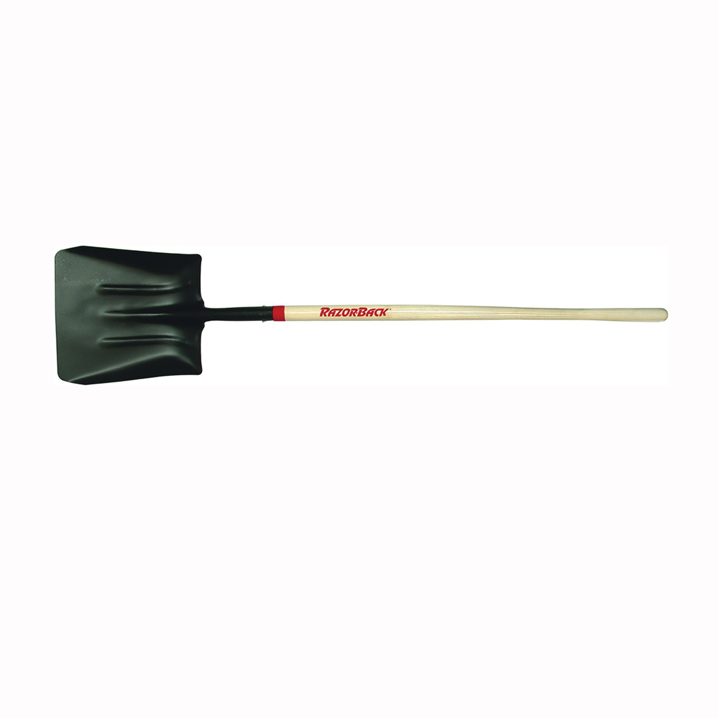 54246 Coal and Street Shovel, 13-1/2 in W Blade, 14-1/2 in L Blade, Steel Blade, Straight Handle