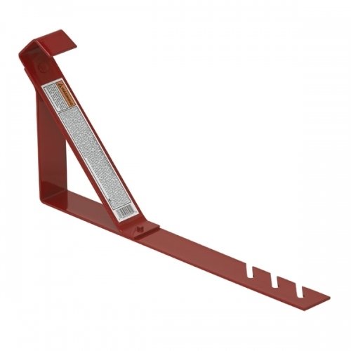2503 Fixed Roof Bracket, Adjustable, Steel, Red, Powder-Coated, For: 18/12 Fixed Pitch Roofs