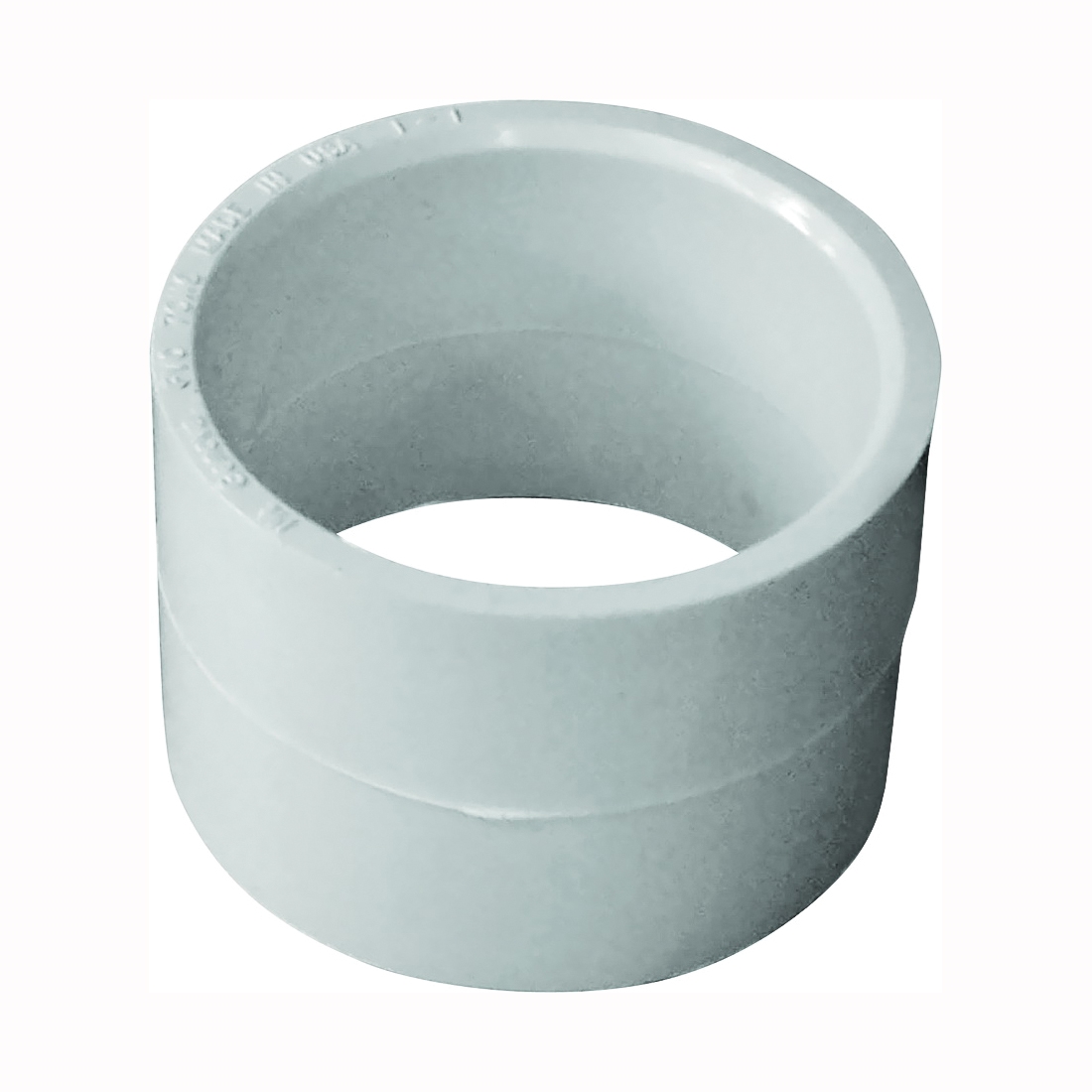 Genova 70116 Repair Coupling, 1-1/2 in, Hub, PVC, SCH 40 Schedule