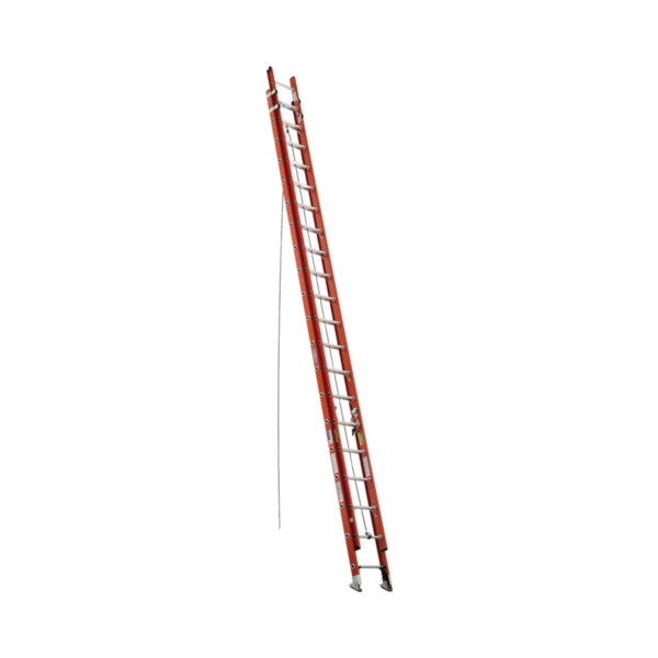 WERNER D6240-2  40 ft. Extension Ladder, 37 ft. Reach, 300 lb, Fiberglass