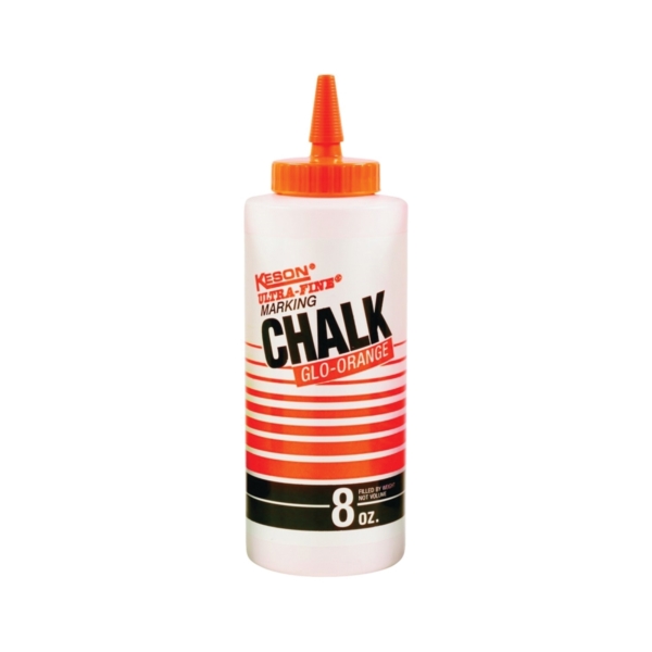 KESON Prochalk Standard Grade Marking Chalk - 5 Pound Black Powder Refill Jug For Chalk Lines