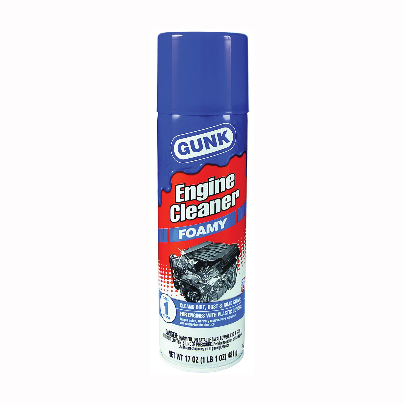 Gunk FEB1 Engine Degreaser, 17 oz, Liquid, Sweet Aromatic - 1