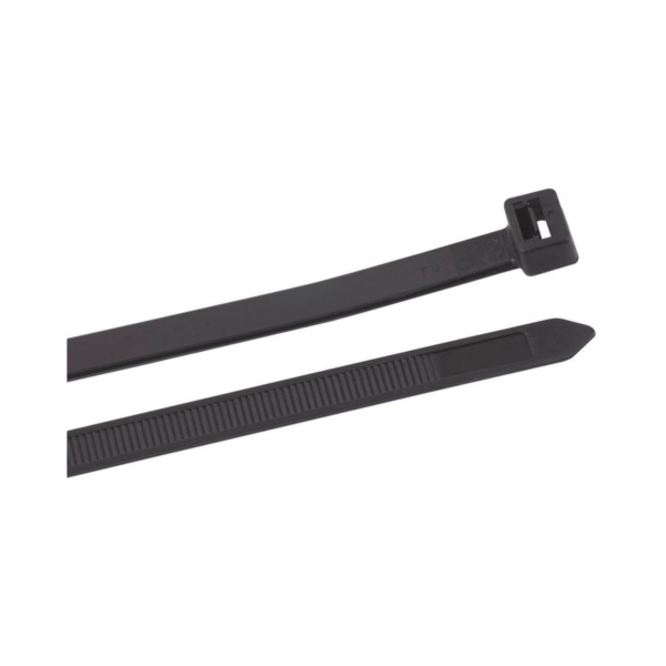 GB 45-548UVB  48 in. Cable Tie, 6/6 Nylon, Black, 10 pk