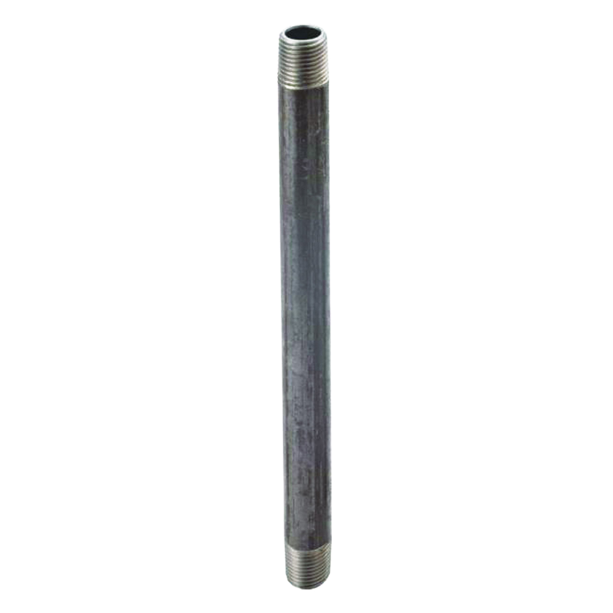 1X12 Pipe Nipple, 1 in, Male, Steel, SCH 40 Schedule, 12 in L