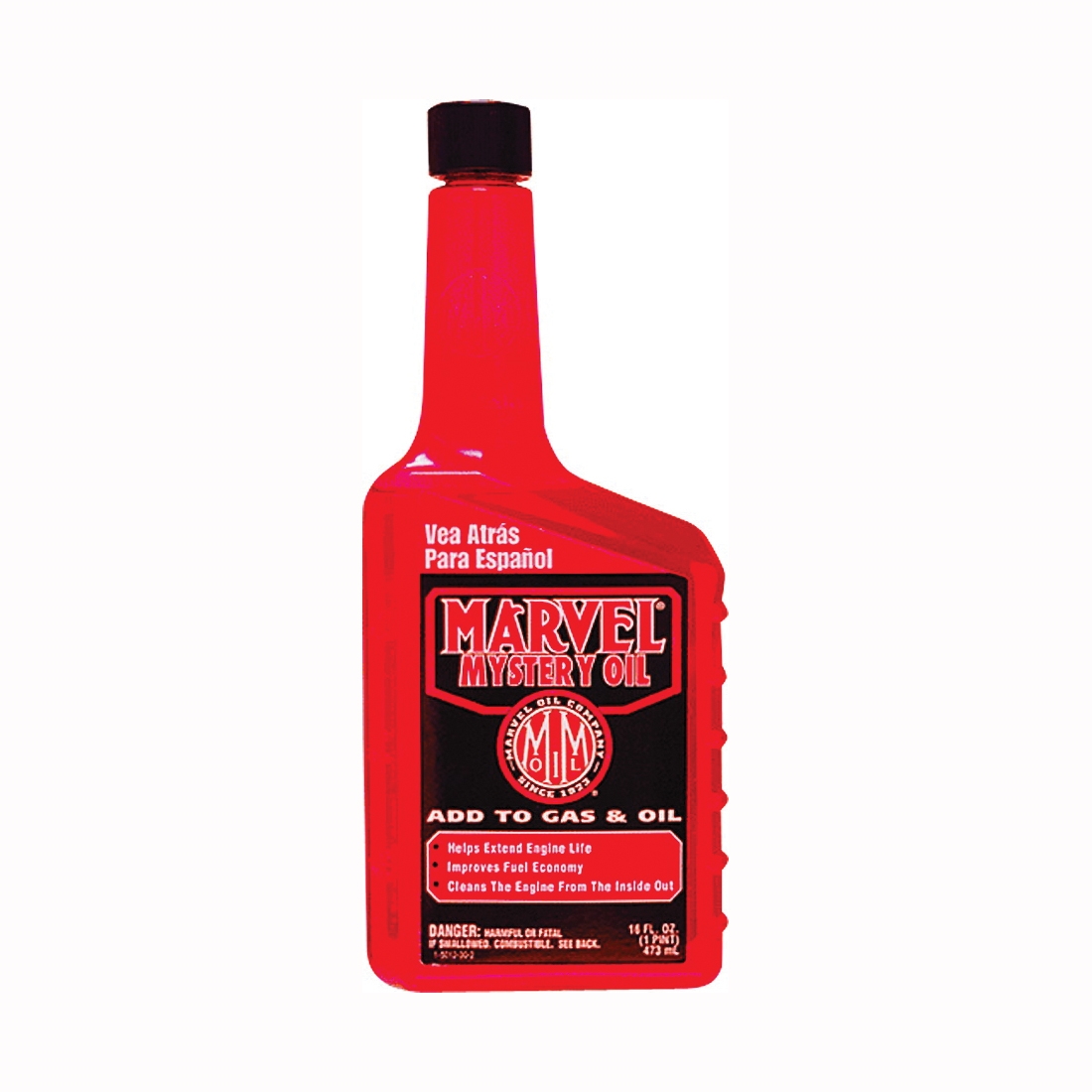 Marvel Mystery Oil MM12R Lubricant Oil, 16 oz Bottle - 1