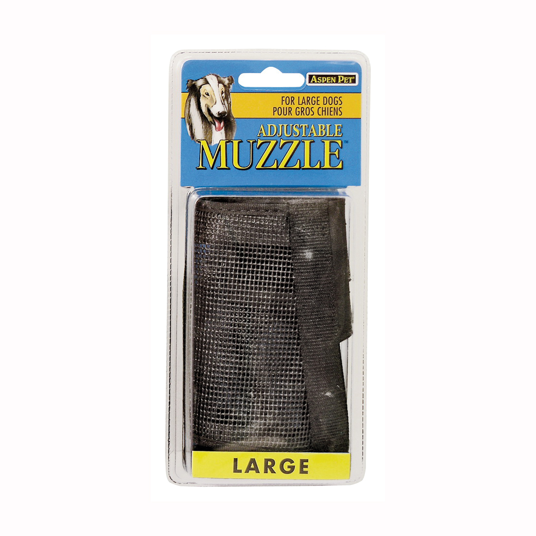 27252 Adjustable Pet Muzzle, L, Black