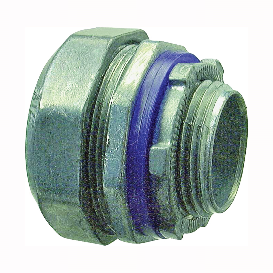 16210B Conduit Connector, 1 in Compression, Zinc