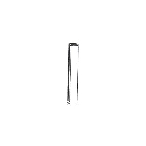 PR40408 Terminal Post, 2-3/8 in W, 8 ft H, 17 Thick Material, Metal, Galvanized