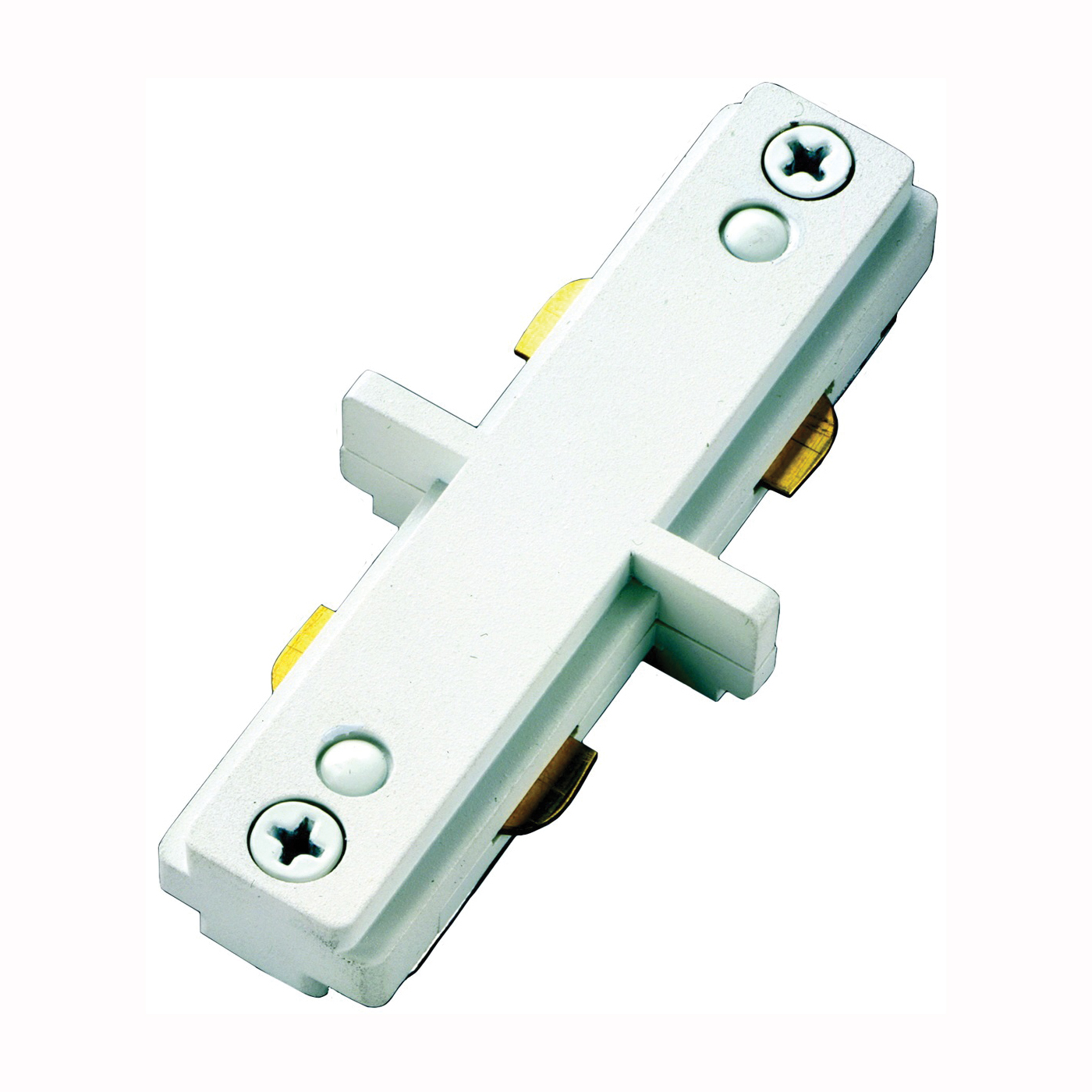 LZR212P Track Light Connector, White, For: Lazer Track Lamp holders and Halo Power-Trac Lamp holders