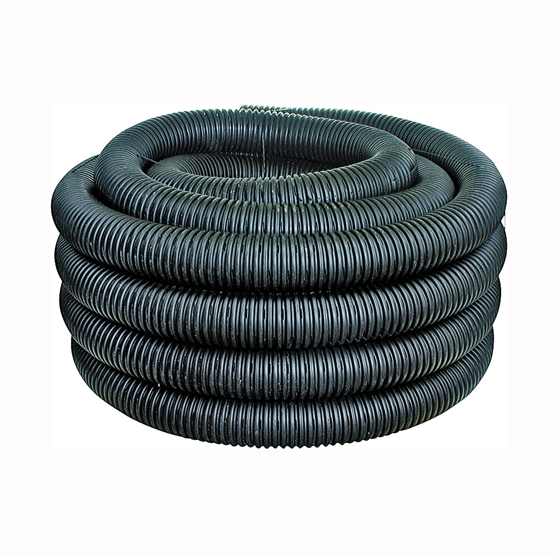 ADS 04010100 Pipe Tubing, HDPE, 100 ft L - 1