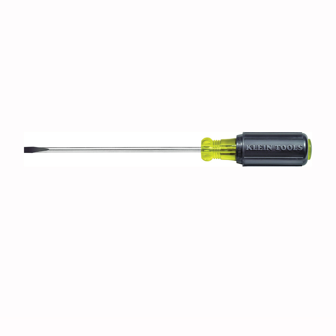 601-3 Screwdriver, 3/16 in Drive, Cabinet Drive, 6-3/4 in OAL, 3 in L Shank, Rubber Handle
