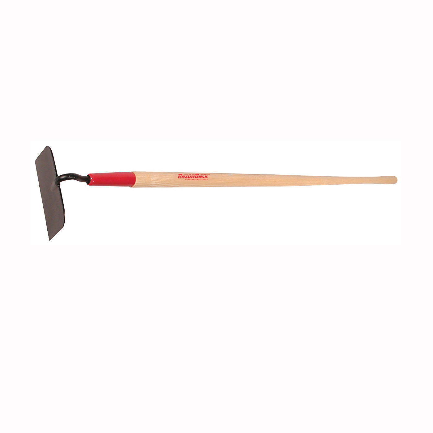 71112 Cotton Hoe with Wood Handle, 7 in W Blade, 5-1/4 in L Blade, Steel Blade, Beveled Blade