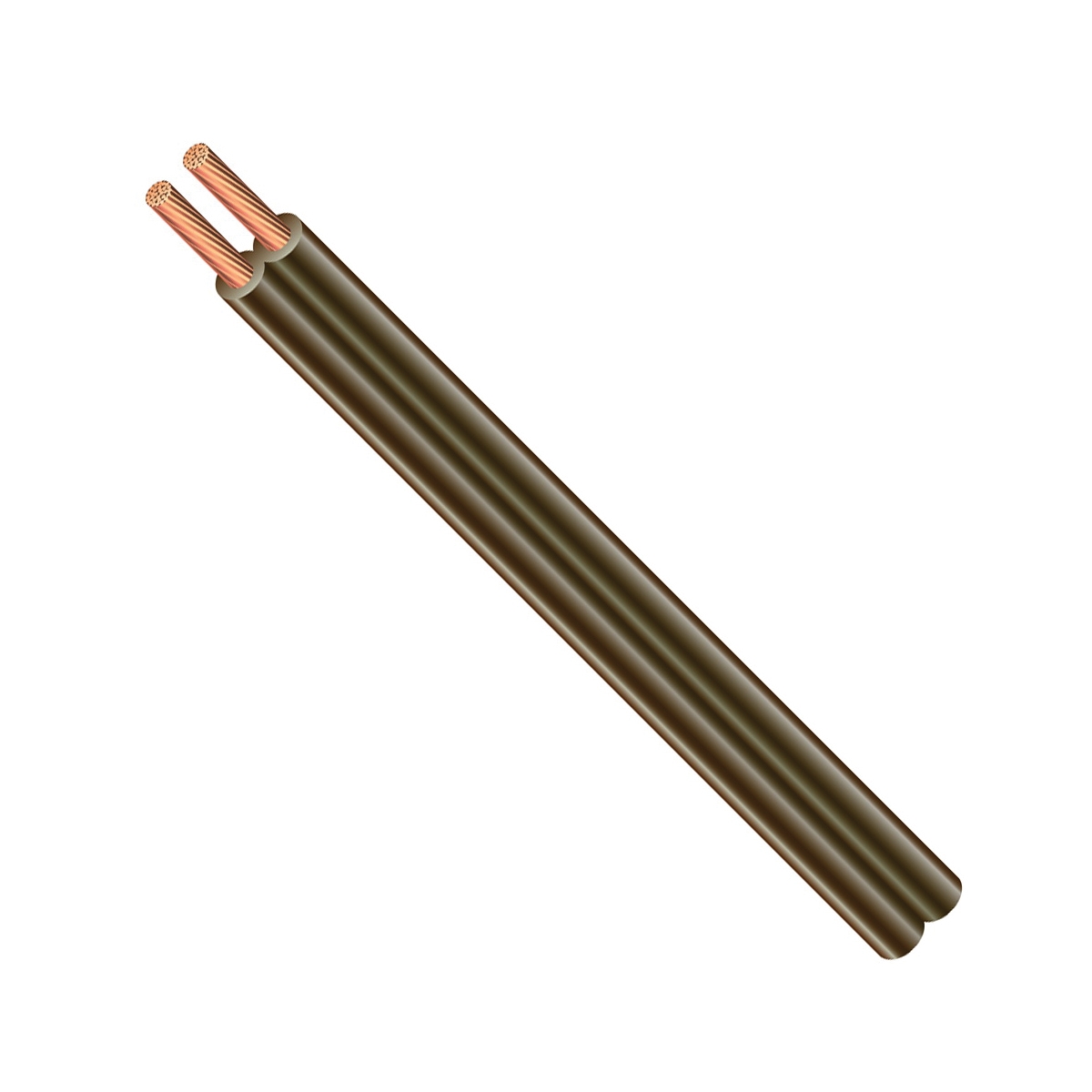 600006607 Lamp Cord, 2 -Conductor, Copper Conductor, PVC Insulation, 10 A, 300 V