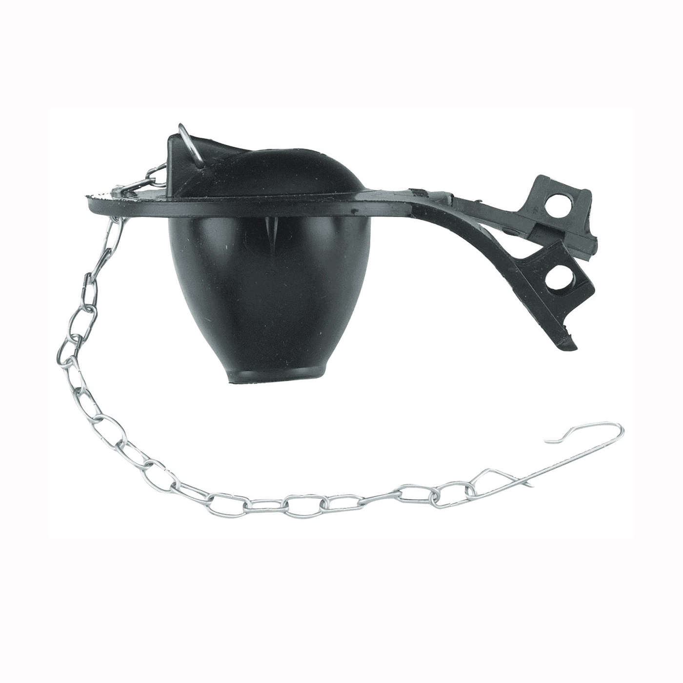 PP23580 Toilet Flapper, Rubber, Black, For: Plastic Flush Valves