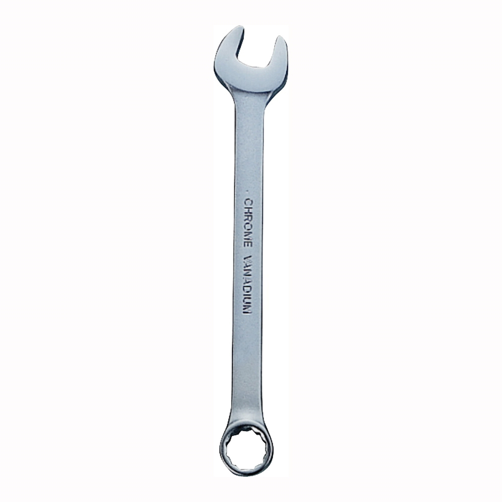 MT6548234 Combination Wrench, Metric, 14 mm Head, Chrome Vanadium Steel, Silver, Round Handle